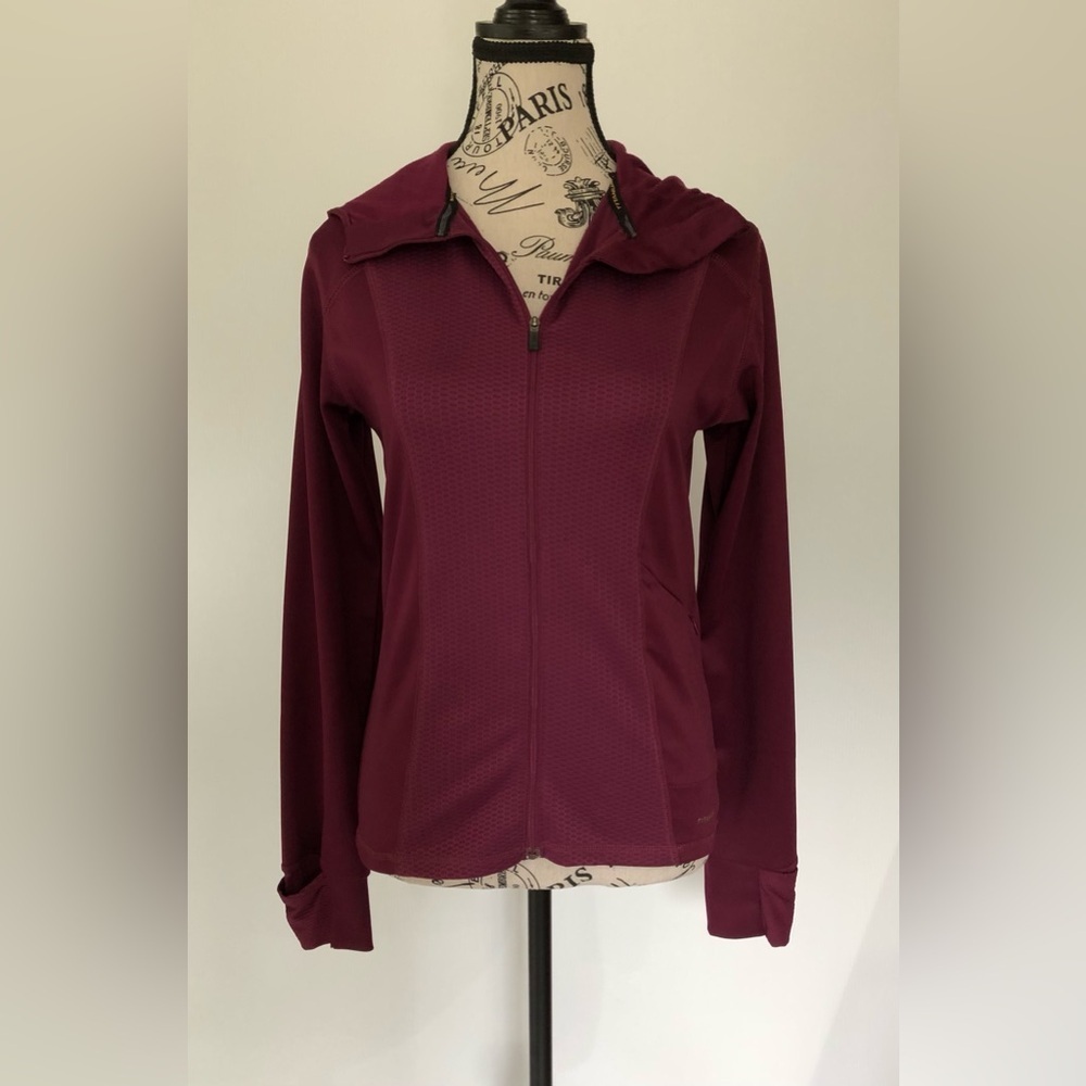 Columbia Sportswear Co. Hoodie active wear jacket burgundy small
